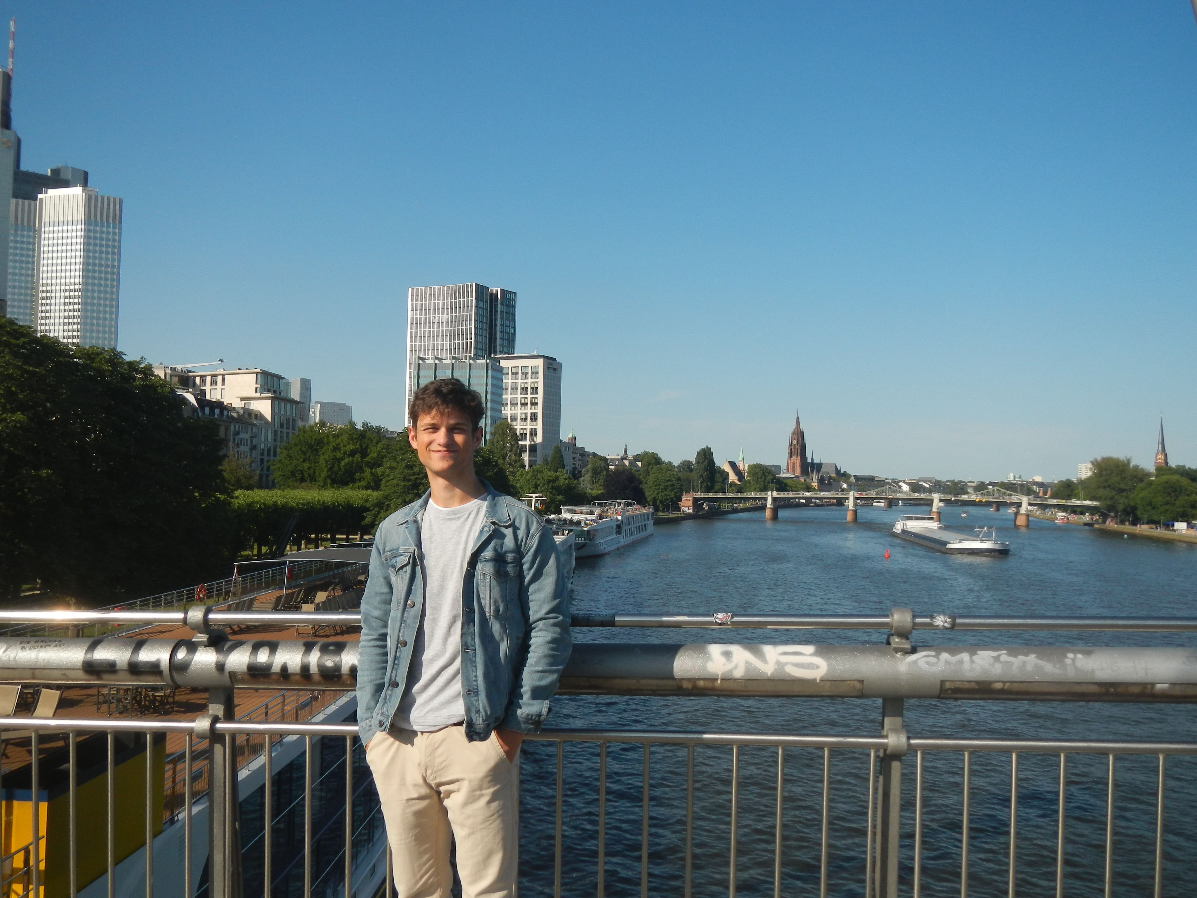 Picture of me in Frankfurt